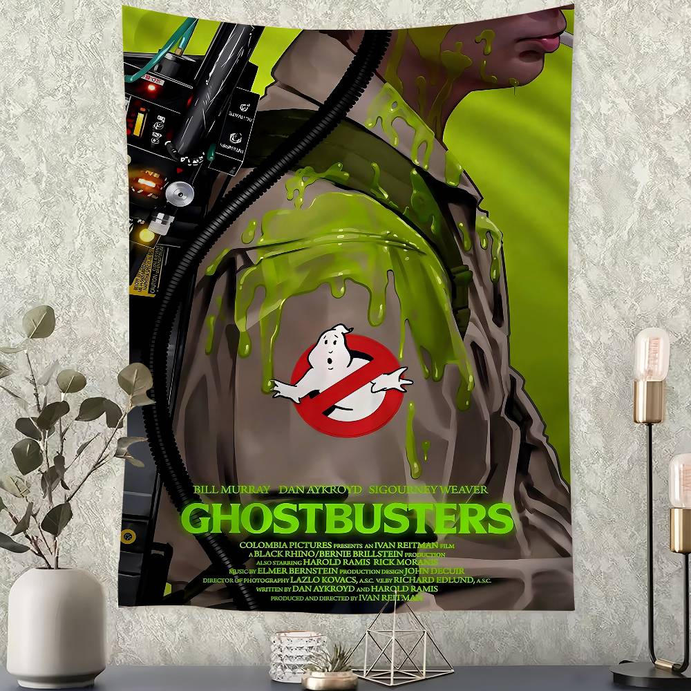 Retro CClassic GGhostbusters Hanging Bohemian Tapestry Bohemian Wall Tapestries Mandala Kawaii Room Decor