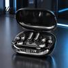 Emergency Power Bank Earbuds 3-in-1 Wireless with Chargeable Case, 3 Pairs Interchangeable Clip/in-Ear/Sleep for Commuting Headphones, APP EQ,