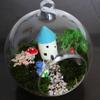 6/8/10cm Wedding Party Hanging Tealight Holder Candlestick Vase Clear Vase Glass Globes Terrarium