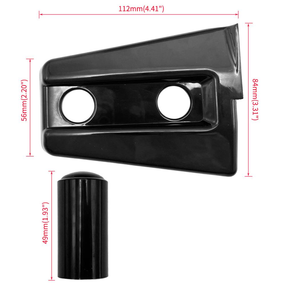 JK 4-Door Door Hinge Covers Protector Trim Kit for Jeep Wrangler Unlimited Rubicon Sahara Sports Accessories 2007-2018 JK