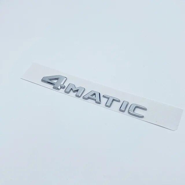 3D хромированные черные буквы GLC300de GLC300e GLC350e GLC400e 4Matic эмблема для Mercedes Benz GLC X253 наклейка на багажник автомобиля с логотипом