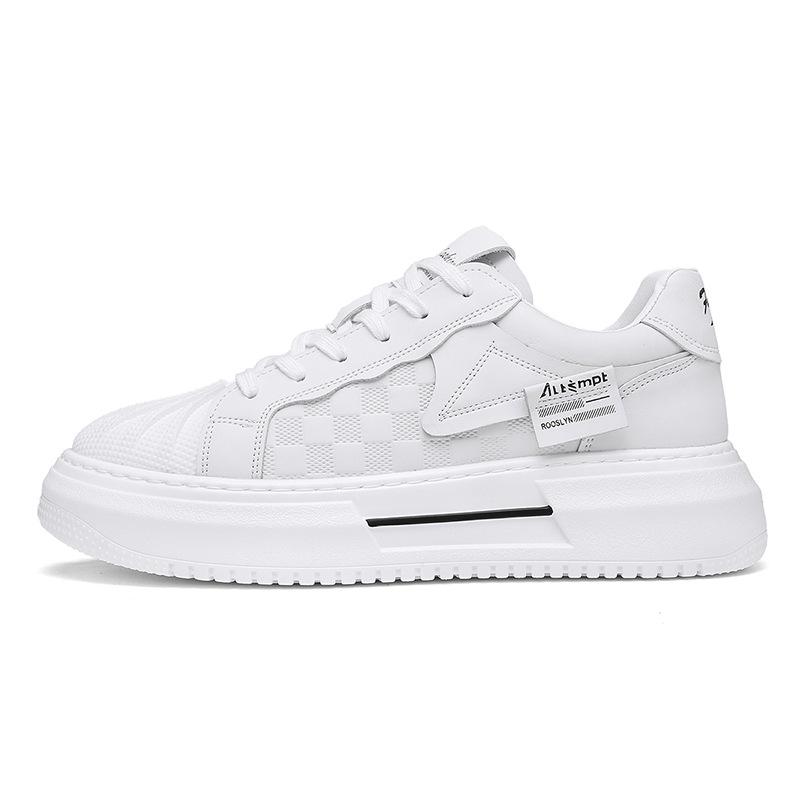 Shell head shoes raw board shoes casual sports leather shoes personalized sports