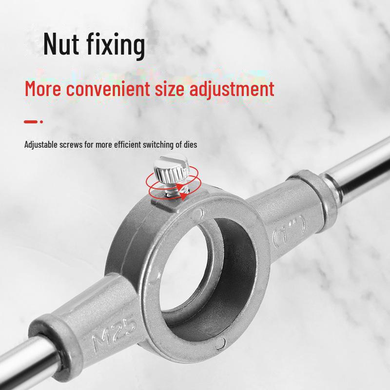 Набор метчиков и плашек из легированной стали промышленного класса, метрический, M3-M12, 8 предметов