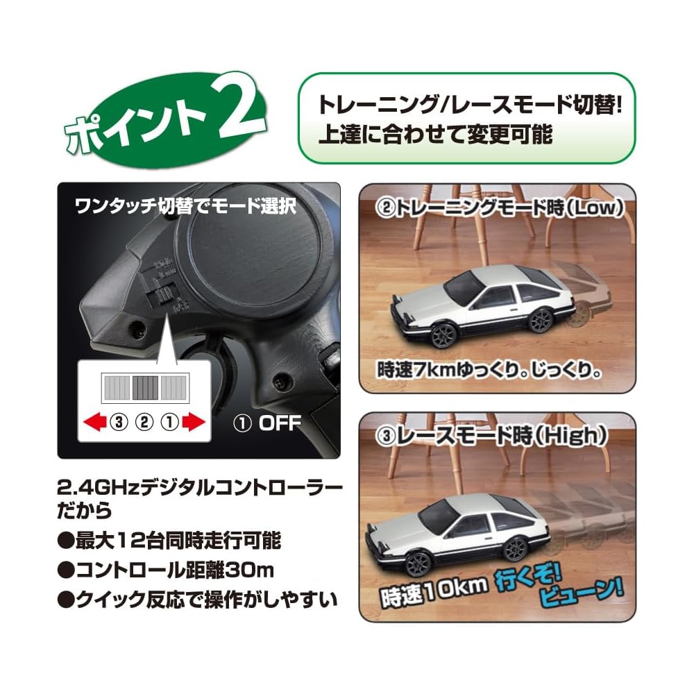 Kyosho Egg First Mini-Z Toyota Sprinter Trueno AE86 Модель автомобиля 1:Коллекционный предмет масштаба 28