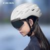 Cycling Helmet With Magnetic Snap-on Visor Road Mountain Bikes Unisex Adult Size M L XL PC EPS Construction