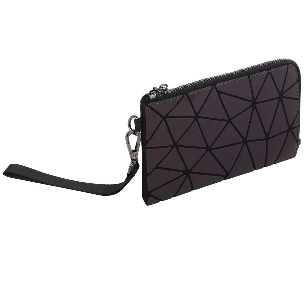 Geometric Luminous Purse Holographic Reflective Handbag for Women Gift
