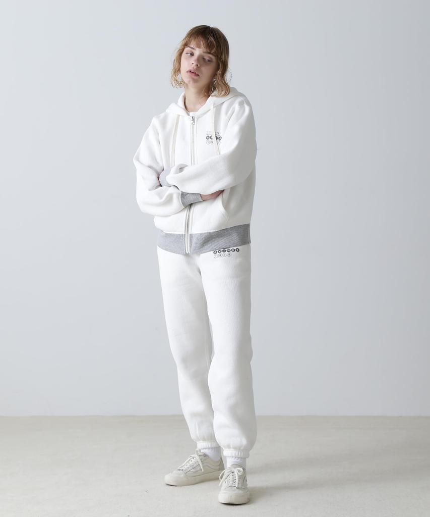 AVIREX VINTAGE SWEAT PARKA/783-3231602 women's S off white