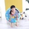 Wholesale Adult Inflatable Water Toy Crystal Cartoon Swim Ring Pvc Thickness 0.20 Rainbow Unicorn Swim Ring 50 60 70 80 90