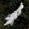 Realistic Christmas Peacock Ornaments Long Tail Simulation Foam Peacock Home Party Decor