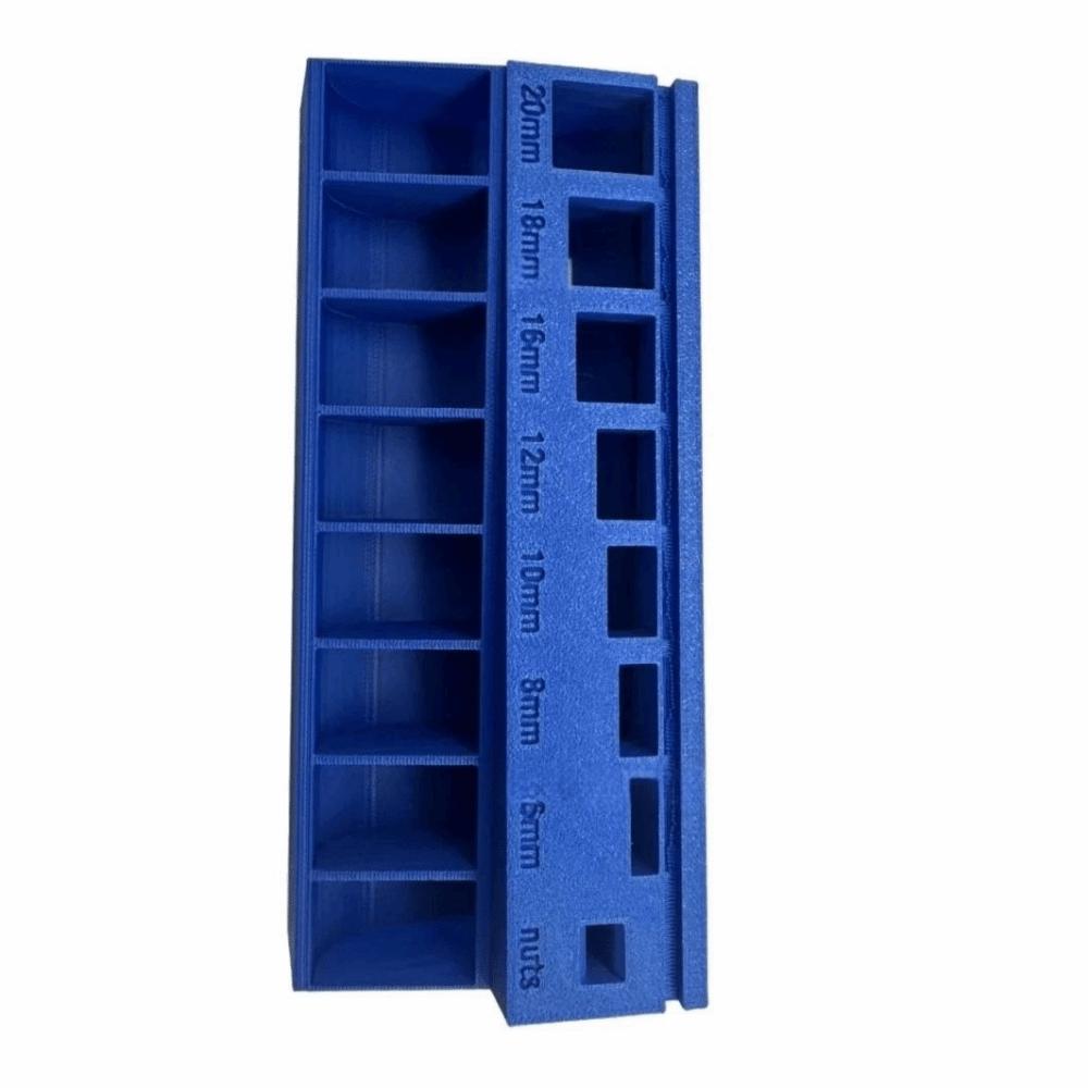 Multiple Compartment M3 Bolt Sorter PLA Screw Length Sorter Hardware Organization