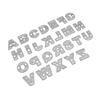 Single Capital Letter Frame Metal Silvery Stencil Embossing Cutting Dies For Diy Scrapbooking Paper Album Cards Making