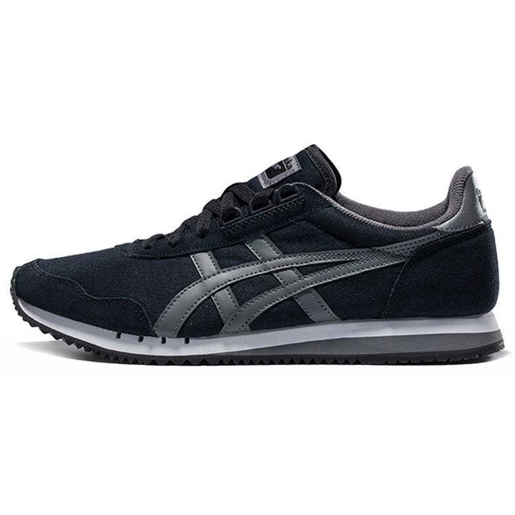 ONITSUKA TIGER Dualio Fabric Suede Daily Comfort Shock Absorption Slip Resistant Wear Resistant Low Top Casual Shoes Unisex Casual Shoes D631N-9011