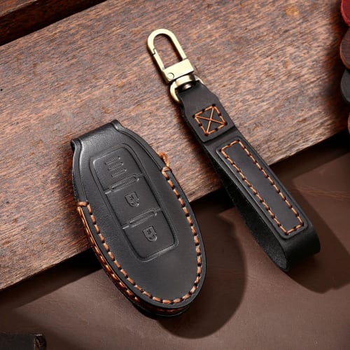 Ontto Nissan Smart Key Case Key Cover Car Accessories Key Holder Stylish Good Touch Luxury Nissan Serena Elgrand Murano Nissan Infiniti Remote Control