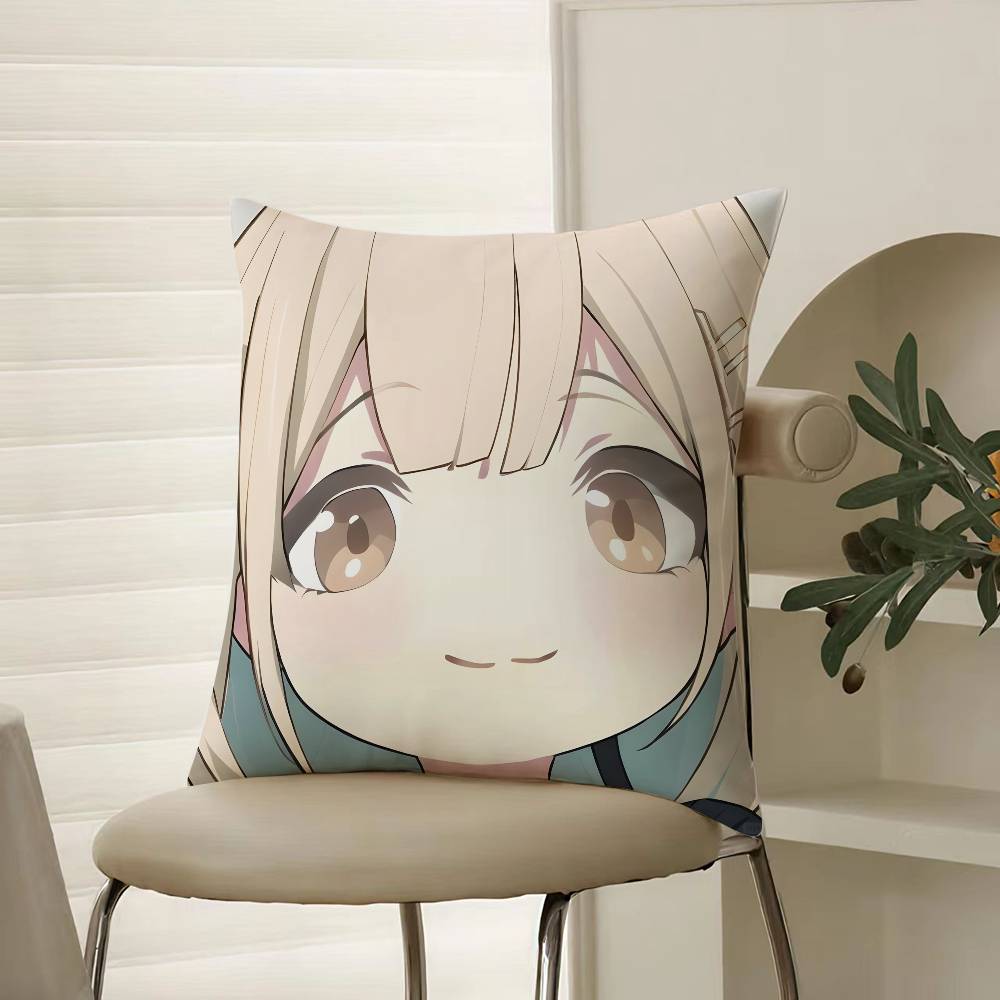 Anime Cartoon BanG Dream! It's MyGO!!-Cute Pillow Case Comfort Sofa Bed Silky elegant Invisible zipper Decorative cushion cover