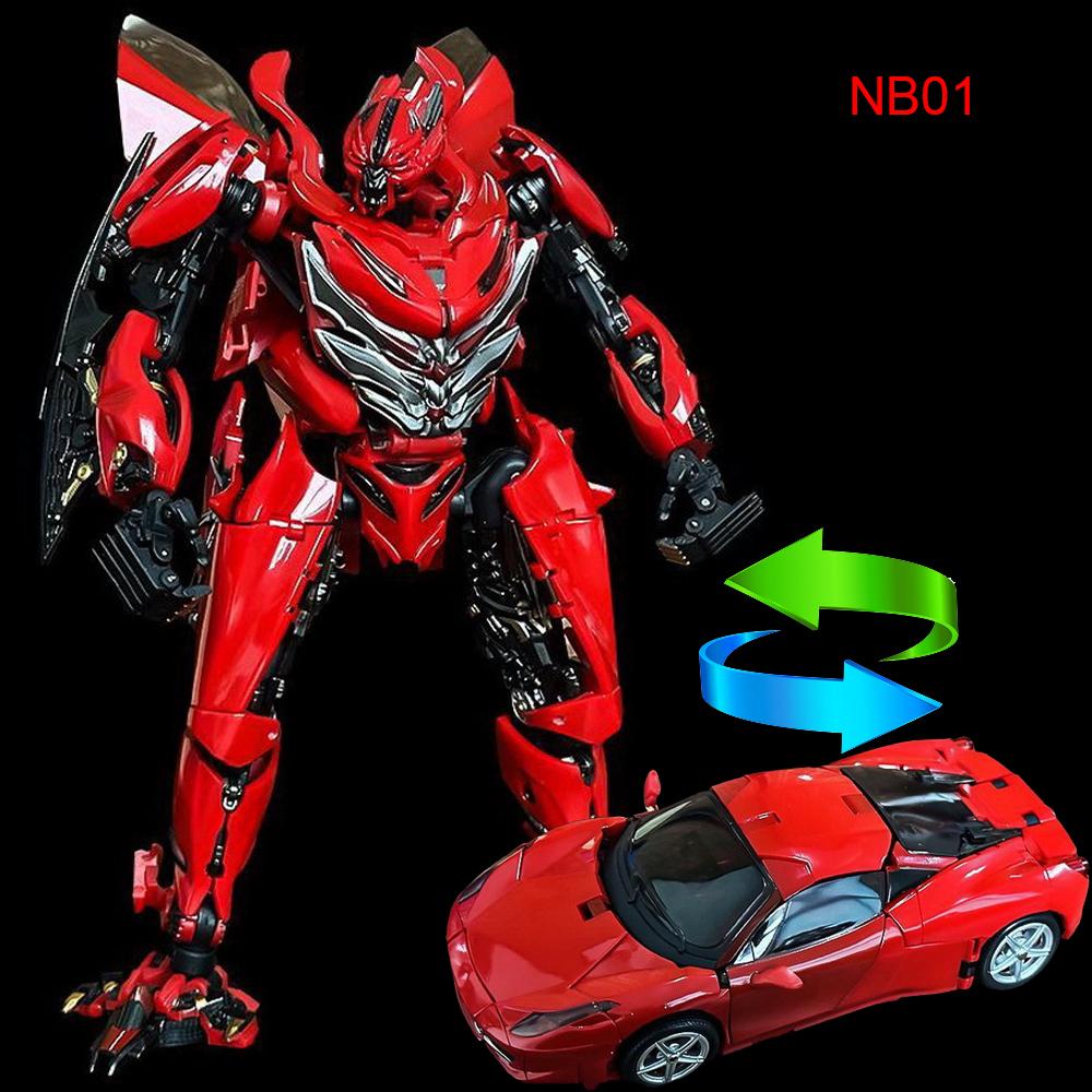 Робот-трансформер Дино NB01 Красный Дашер Игрушки-трансформеры Фигурка Модель EC01 DN01 RT-R06 Подарок отлично подходит для ежедневного использования