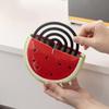 Cute Watermelon Ceramic Mosquito Coil Holder Indoor Aromatherapy Burner For Sandalwood Moxa Stick Home Fragrance Decor Ornament