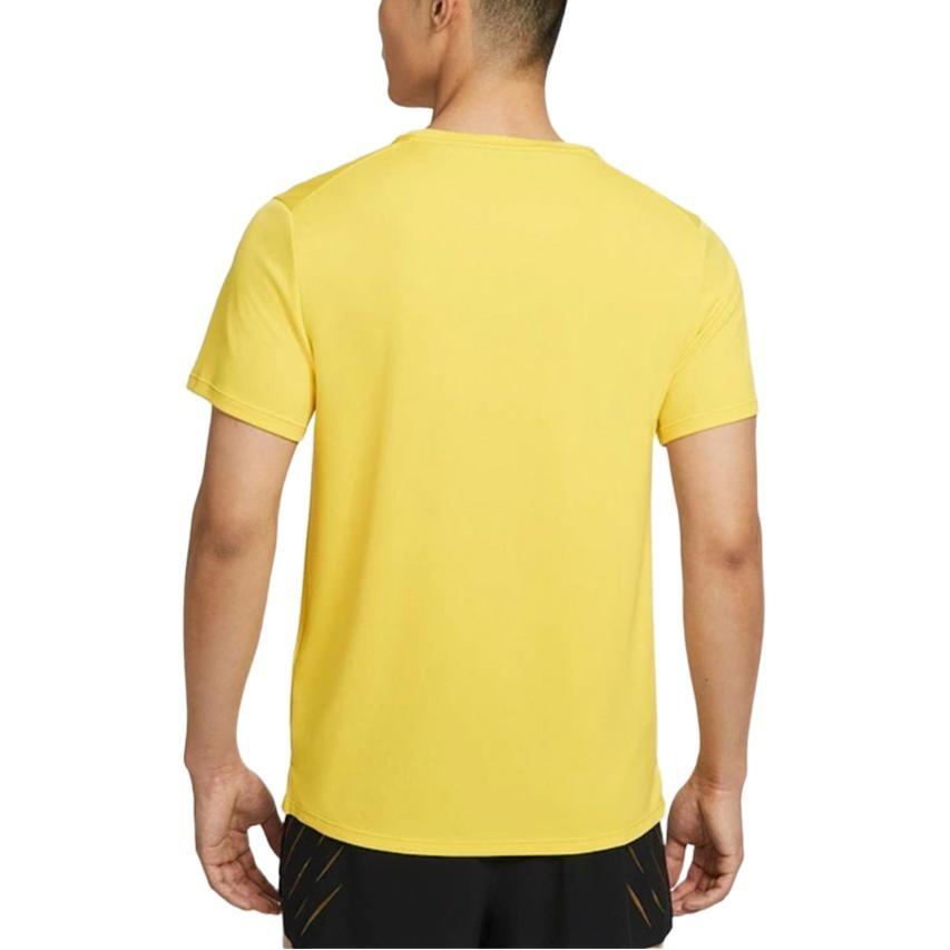 Nike MILER AS M NK RUN ENERGY T Shirt Men's Yellow HJ3565-718