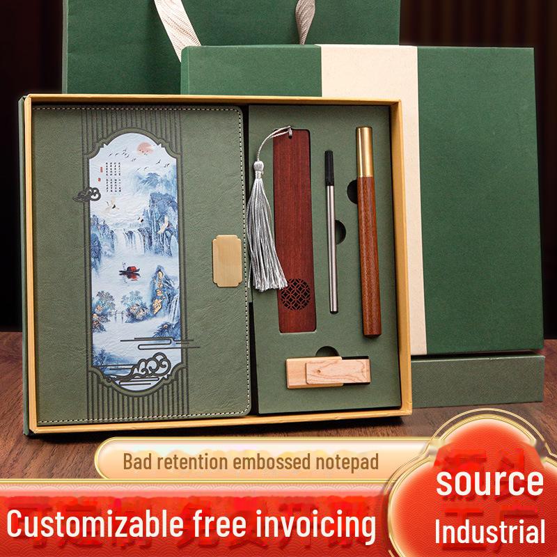 Подарочный набор из креативных деловых блокнотов 2025 года с магнитной застежкой