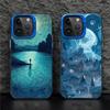 Чехол для телефона «Звездная ночь» Ван Гога для Apple iPhone 15 16 Pro Max 13 14 Plus 12 11 Pro plus Матовый Ударопрочный