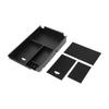 REPAIROCK Center Console Armrest Organizer Tray for Ford Armrest Insert Tray Storage ABS Black F-150 2011-2014, Box,