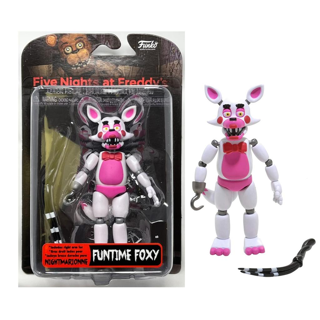 Five Nights At Freddys Фигурки Игрушка Нарушение безопасности Серия Glamrock Foxy ПВХ Кукла для подарка ребенку