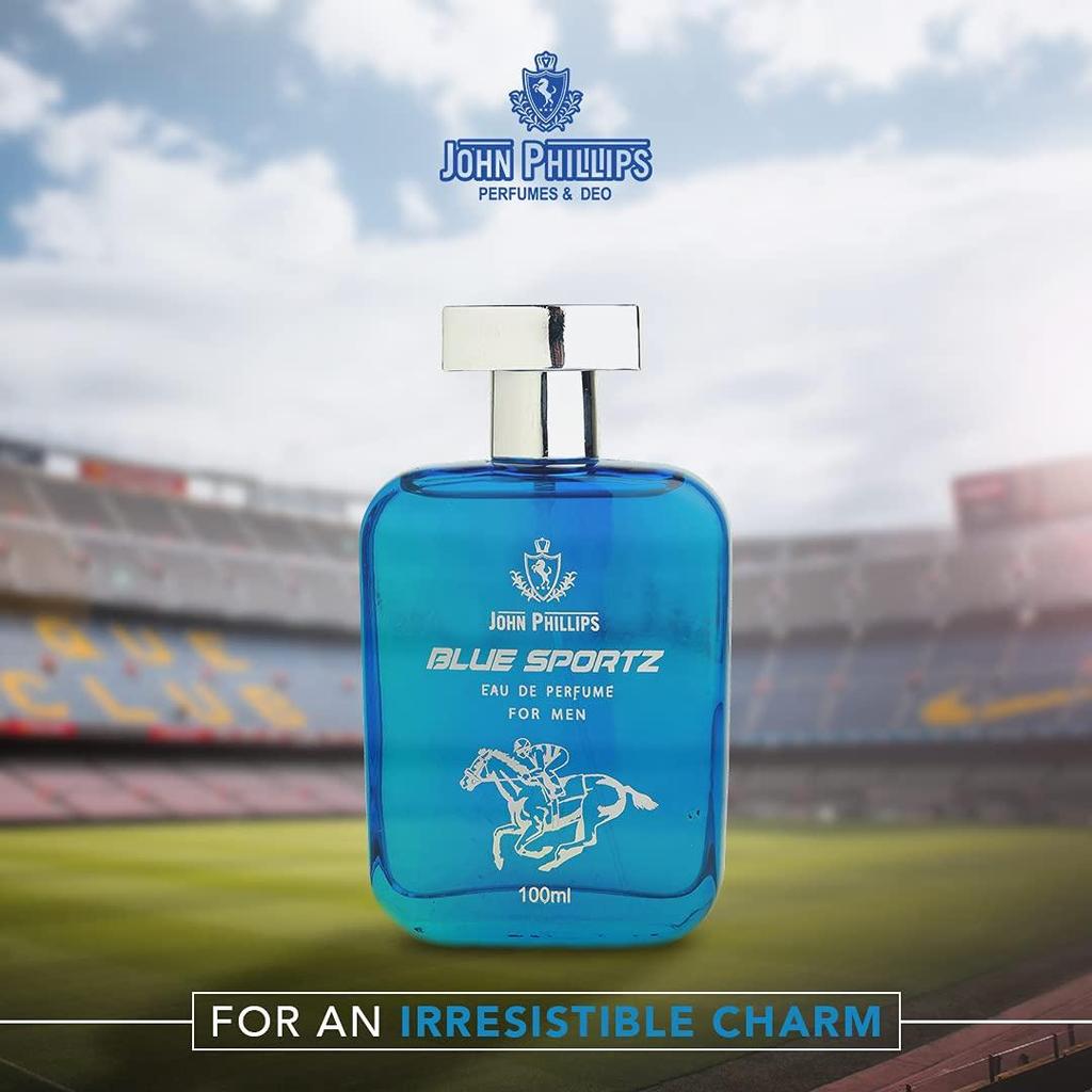 Blue Sportz Gym & Sporty Wear Eau De French Духи для мужчин - 100 мл
