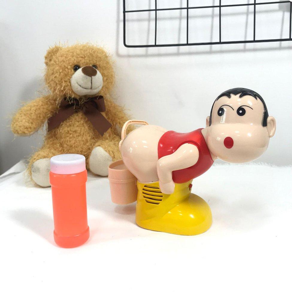 Детская электрическая машина для пузырей, игрушки, забавный мальчик, пердящий пузырьковый воздуходувка с музыкой и огнями, детский подарок