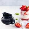 Ceramic Gravy Boat Multi-Function Sauce Cup Condiment Container Strong High-Class Ceramic Materials for Various Sauces and Dips
