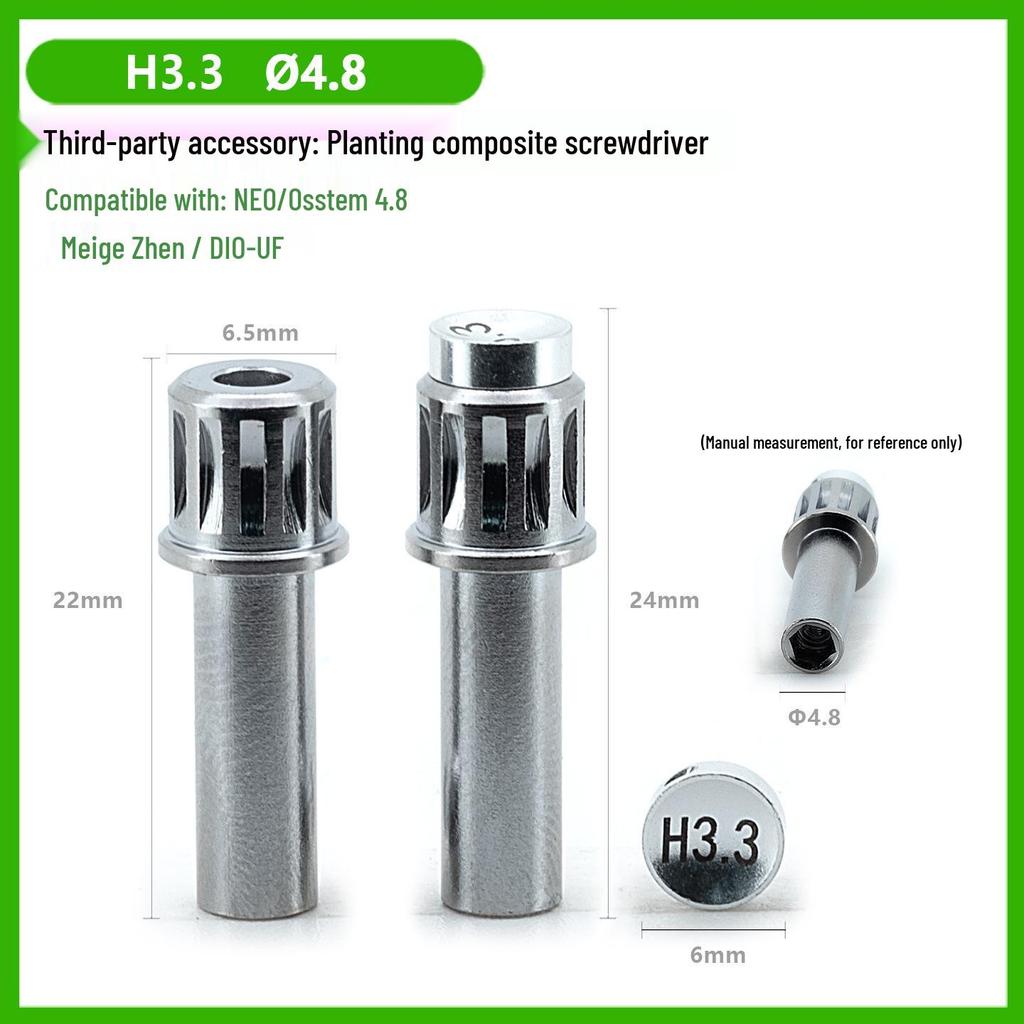 OSSTEM Implant Wrench & Composite Dental Screwdriver