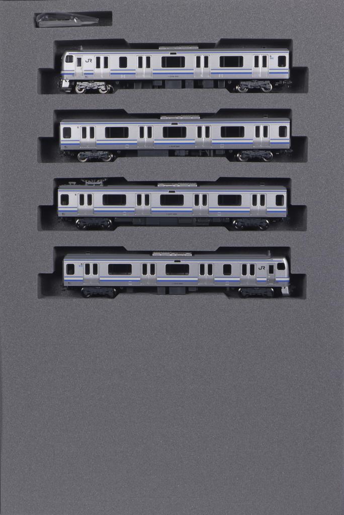 KATO N Gauge E217 Series Rapid Line Attached Formation Set Railway Model Train Yokosuka/Sobu 4-car 10-1979