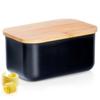 Steel Butter Dish, Black Butter Dish, Butter Container VILDE 259631