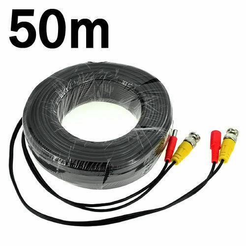 5/10/15/20/30/40/50 Meters BNC Video Power Cable Security Camera Wire Cord for Surveillance CCTV DVR Surveillance System