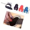 Набор из 64 гитарных аксессуаров — струны для гитары, каподастр, медиатор, тюнер, защита для пальцев, верхний порожек и седло, штифт для бриджа, инструмент для замены струн 3 в 1