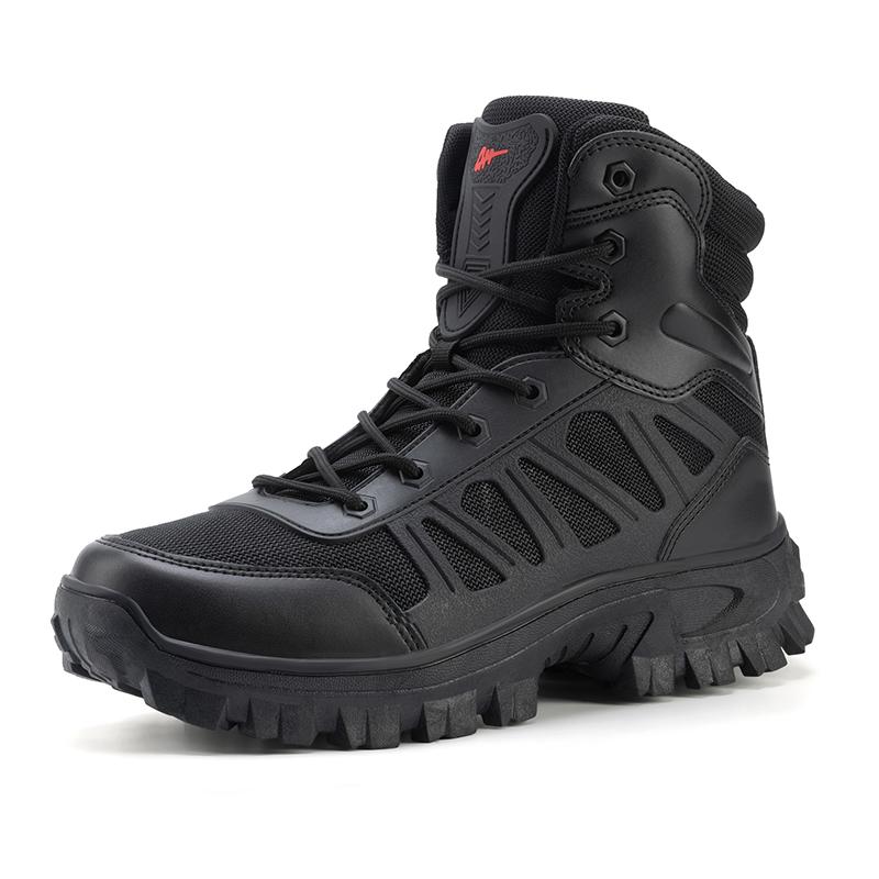 Fashion Men's Desert Outdoor Military Boots Casual Fashion Single Shoes Hiking Boots Battle Tourist Mountain Climbing Shoes