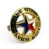 For Jeep Lone Star Texas Offroad Modified Accessories Car Logo Badge LoneStar EDITION Car Grille Air Intake Logo ALT1