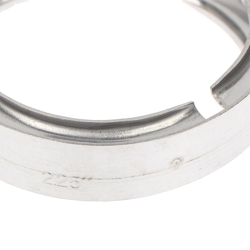 Нержавеющая сталь 304, 2-4 дюйма, быстросъемный V-образный зажим, зажим V-Band для турбо-выхлопной трубы, V-образный зажим, клипса