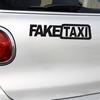 Car Decal Funny Lightweight Fake Drifting Sign Drift Taxi Sign Sticker
