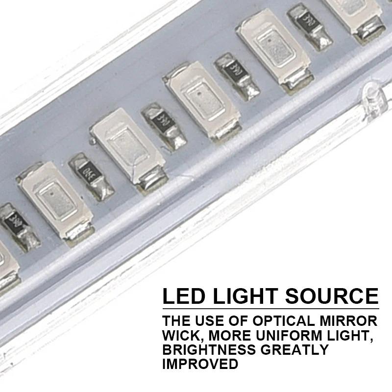 10 Вт светодиодная лампа для выращивания растений, USB, портативная, светодиодная лампа для роста растений, 5 В, полный спектр, фитолампа, 21 светодиод, вращающаяся, гибкий свет, для помещений