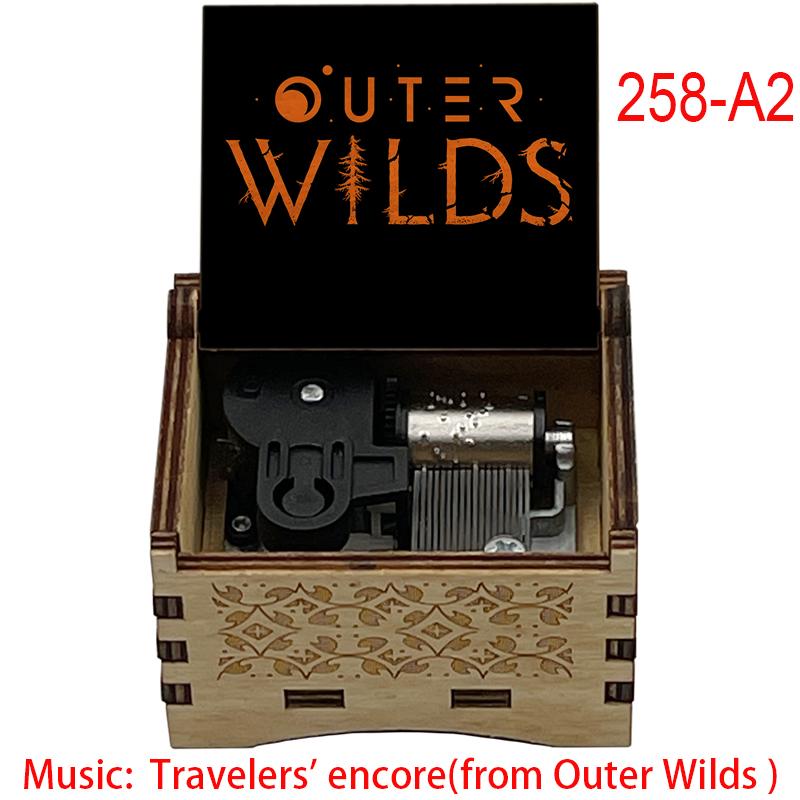 Game Outer Wilds Music Travelers' Encore Music Box 18 Note Christmas Birthday Gift for Game Fans Friends Office Decorations 3
