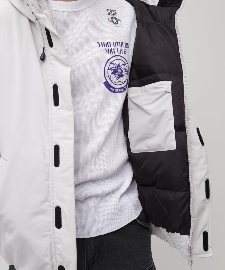 Limited MILITARY FUNCTION DOWN JACKET 2 Military Function Down Jacket 2 L 023 Light Gray [Avirex] WEB&DEPOT Men's 783-4953001