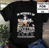 Футболка Led Zeppelin Rock, Футболка к 55-летию в память о Led Zeppelin, Унисекс футболка