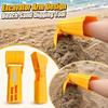 Orange Beach Sand Digging Tool Excavator Arm Shape Sand Shovel Arm  Kid Beach Tool
