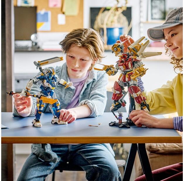 Конструктор LEGO Ninjago 71870 Двойные титановые мехи
