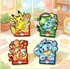 4Pcs Anime Enamel Pins Pikachu Enamel Brooch Metal Shiny Colorful Badge Backpack Clothing Jewelry Cute Charms Pendant