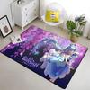 Genshin Impact HD Printed Carpet Household Rug Children's Room Living Room Chair Bedside Modern Simple Floor Mat Kawaii Rug
