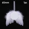 Diy Angel Wing Pendant For Christmas Tree Sublimation Preparation For Family Gifts Seasonal Christmas Decorat Party Props Gifts