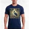 Shoebill In The Forest Tshirt Summer Casual Cotton Tee Oversized Streetwear Tops Vintage Graphic Print Unisex Men Women