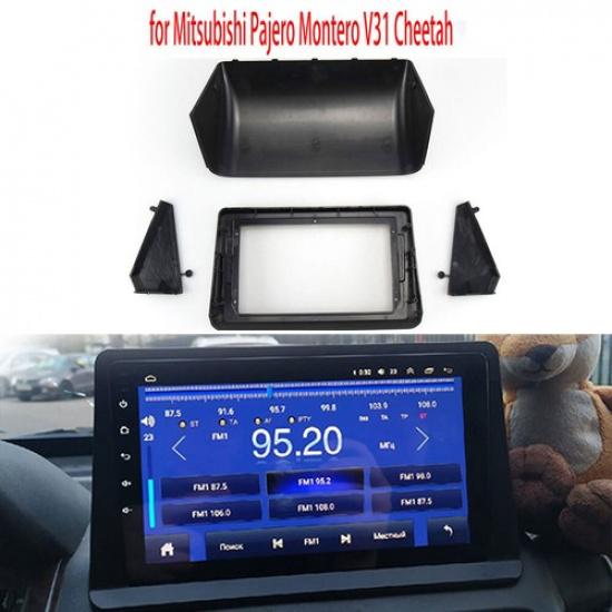 9-дюймовая 2DIN рамка-переходник для автомагнитолы Mitsubishi Pajero Montero Cheetah Kingbox