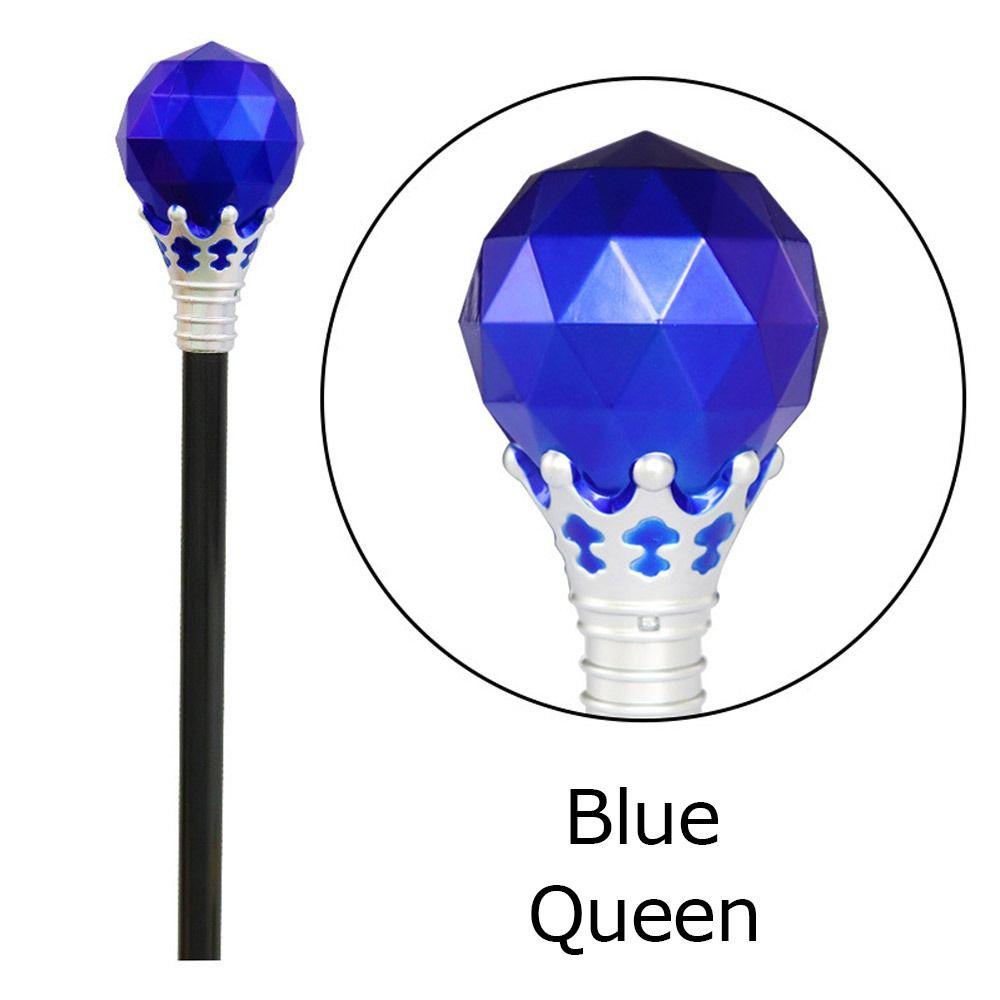 Plastic Princess Prince Cane Performance Hand Wand Exquisite King Queen Scepter  Gril