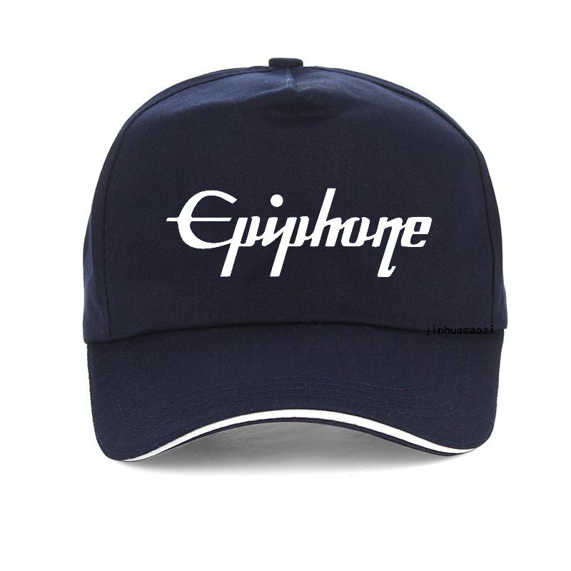 New Popular Epiphone Guitars Logo Unisex Baseball Cap Fashion Brand Guitar Lover Hat Unisex Women Adjustable Music Cap